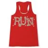 Women's Performance Tank Top - Candy Cane Run -goneforarun Sales 2023 tr 37072 RED