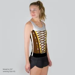 Women's Performance Tank Top - Castaway Pirate -goneforarun Sales 2023 tr 37073 MODELFRONT