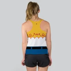 Women's Performance Tank Top - Cowgirl -goneforarun Sales 2023 tr 37074 MODELBACK