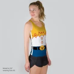 Women's Performance Tank Top - Cowgirl -goneforarun Sales 2023 tr 37074 MODELFRONT