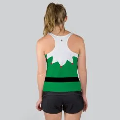 Women's Performance Tank Top - Elf Runner -goneforarun Sales 2023 tr 37075 MODELBACK