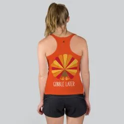 Women's Performance Tank Top - Pilgrim Turkey -goneforarun Sales 2023 tr 37082 MODELBACK