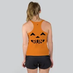 Women's Performance Tank Top - Pumpkin Run -goneforarun Sales 2023 tr 37084 MODELBACK