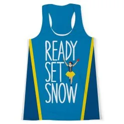 Women's Performance Tank Top - Ready Set Snow