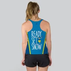 Women's Performance Tank Top - Ready Set Snow -goneforarun Sales 2023 tr 37085 MODELBACK