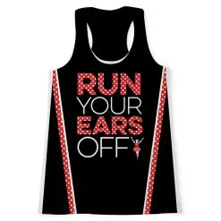 Women's Performance Tank Top - Run Your Ears Off