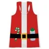Women's Performance Tank Top - Santa Runner