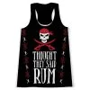 Women's Performance Tank Top - Thought They Said Rum -goneforarun Sales 2023 tr 37092