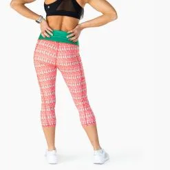 Running Performance Capris - Ugly Sweater 8 Running Performance Capris - Ugly Sweater -goneforarun Sales 2023 tr 37436 BACK