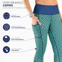 Running Performance Capris - Lucky Runner -goneforarun Sales 2023 tr 37439 DETAILS