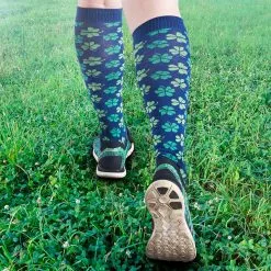 Woven Yakety Yak! Knee High Socks - Shamrocks 13 Woven Yakety Yak! Knee High Socks - Shamrocks -goneforarun Sales 2023 tr 37524 4