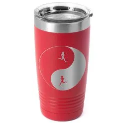 Running 20oz. Double Insulated Tumbler - Runner Girl Yin Yang