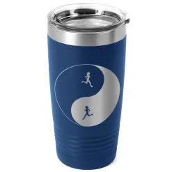 Running 20oz. Double Insulated Tumbler - Runner Girl Yin Yang -goneforarun Sales 2023 tr 37654 ROYAL MAIN