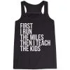 Flowy Racerback Tank Top - Then I Teach The Kids -goneforarun Sales 2023 tr 37710 BLACK MAIN