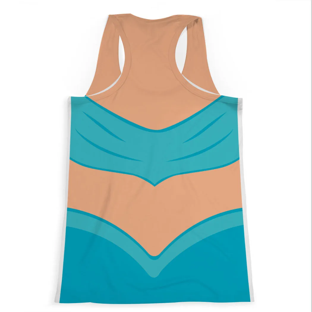 Women's Performance Tank Top - Arabian Princess 4 Women's Performance Tank Top - Arabian Princess - Image 2