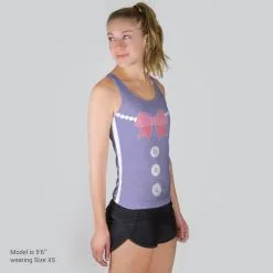 Women's Performance Tank Top - Fancy Duck -goneforarun Sales 2023 tr 37766 MODELFRONT