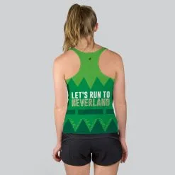 Women's Performance Tank Top - Let's Run To Neverland -goneforarun Sales 2023 tr 37772 MODELBACK