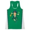Women's Performance Tank Top - Lucky Leprechaun Runner