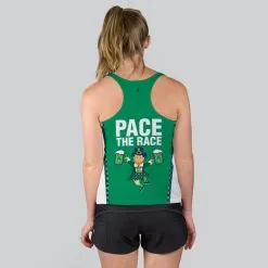 Women's Performance Tank Top - Pace The Race -goneforarun Sales 2023 tr 37778 MODELBACK