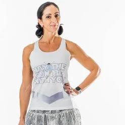Women's Performance Tank Top - May The Run Be With You -goneforarun Sales 2023 tr 37816 FRONT 2