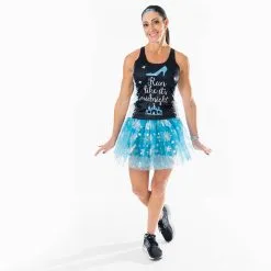 Women's Performance Tank Top - Run Like It's Midnight -goneforarun Sales 2023 tr 37822 FRONT