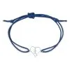 Unstoppable Run Girl Sterling Silver Cord Bracelet -goneforarun Sales 2023 tr 38033 P