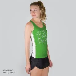 Women's Performance Tank Top - Powered By Pixie Dust -goneforarun Sales 2023 tr 38422 3