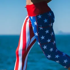 Running Performance Capris - USA -goneforarun Sales 2023 tr 38743 LIFESTYLE 2