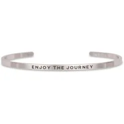 InspireME Cuff Bracelet - Enjoy The Journey