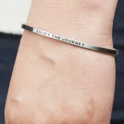 InspireME Cuff Bracelet - Enjoy The Journey -goneforarun Sales 2023 tr 38804 6