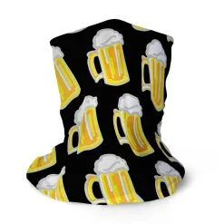 Running Multifunctional Headwear - Beer Pattern RokBAND -goneforarun Sales 2023 tr 38837 LONG BLACK MAIN