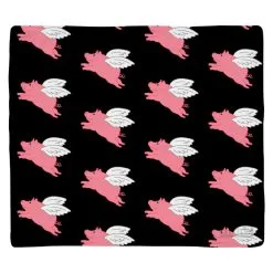 Running Multifunctional Headwear - Flying Pigs Pattern RokBAND -goneforarun Sales 2023 tr 38844 BLACK FLAT