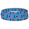 Running Multifunctional Headwear - Male Runner And USA Flag Pattern RokBAND -goneforarun Sales 2023 tr 38846 BLUE RING