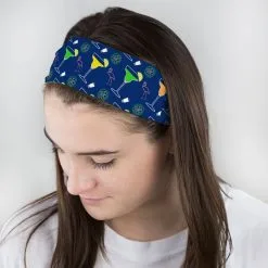 Running Multifunctional Headwear - Margaritas Pattern RokBAND -goneforarun Sales 2023 tr 38847 NAVY FEMALE2