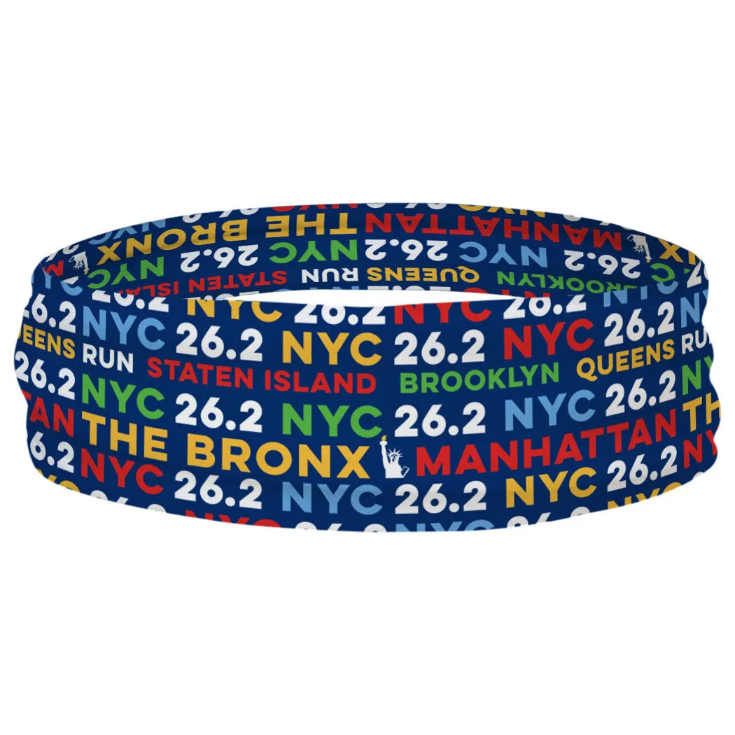 Running Multifunctional Headwear - NYC Burroughs 26.2 RokBAND 4 Running Multifunctional Headwear - NYC Burroughs 26.2 RokBAND - Image 2