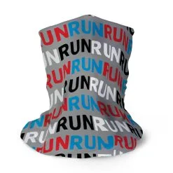 Running Multifunctional Headwear - Run Pattern RokBAND -goneforarun Sales 2023 tr 38851 LONG GRAY MAIN