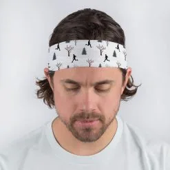 Running Multifunctional Headwear - Run Through The Trees Sketch RokBAND -goneforarun Sales 2023 tr 38853 MALE1