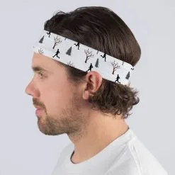Running Multifunctional Headwear - Run Through The Trees Sketch RokBAND -goneforarun Sales 2023 tr 38853 MALE2