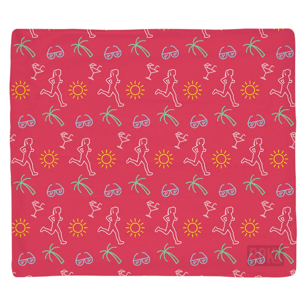 Running Multifunctional Headwear - Tropical Female Runner RokBAND 7 Running Multifunctional Headwear - Tropical Female Runner RokBAND - Image 5