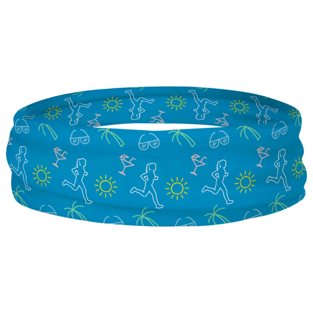 Running Multifunctional Headwear - Tropical Female Runner RokBAND 9 Running Multifunctional Headwear - Tropical Female Runner RokBAND - Image 7