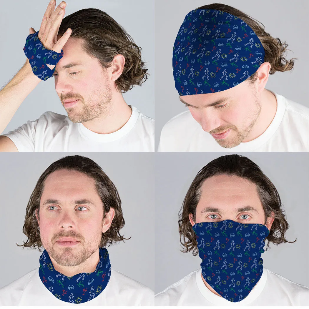 Running Multifunctional Headwear - Tropical Male Runner RokBAND 4 Running Multifunctional Headwear - Tropical Male Runner RokBAND - Image 2