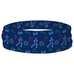 Running Multifunctional Headwear - Tropical Male Runner RokBAND