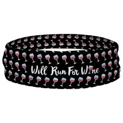 Running Multifunctional Headwear - Will Run For Wine RokBAND -goneforarun Sales 2023 tr 38857 CABERNET RING