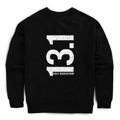 Running Raglan Crew Neck Pullover - 13.1 Half Marathon Vertical 17 Running Raglan Crew Neck Pullover - 13.1 Half Marathon Vertical -goneforarun Sales 2023 tr 38864 BLACK MAIN