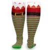 Woven Knee High Socks - Santa's Elf 1 Woven Knee High Socks - Santa's Elf -goneforarun Sales 2023 tr 38917