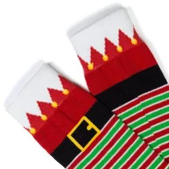Woven Knee High Socks - Santa's Elf -goneforarun Sales 2023 tr 38917 6