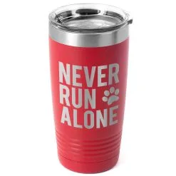 Running 20oz. Double Insulated Tumbler - Never Run Alone (Bold) 21 Running 20oz. Double Insulated Tumbler - Never Run Alone (Bold) -goneforarun Sales 2023 tr 39332 RED MAIN