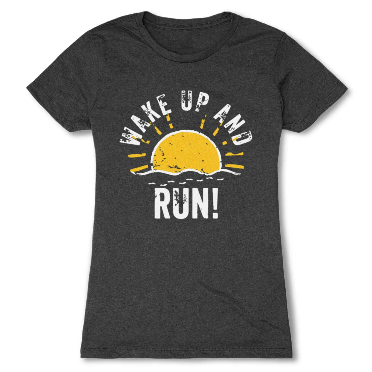 Women's Everyday Runners Tee - Wake Up And Run 3 Women's Everyday Runners Tee - Wake Up And Run