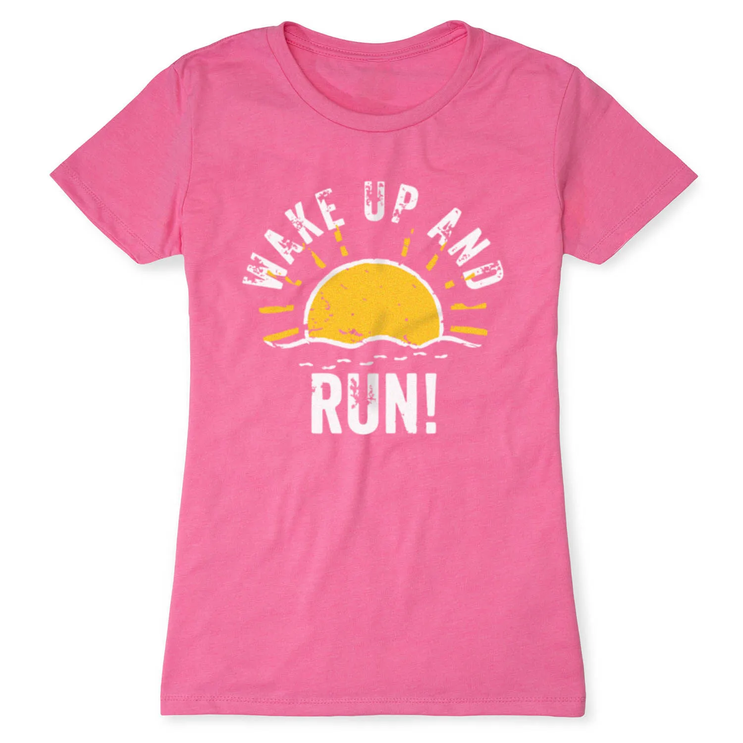 Women's Everyday Runners Tee - Wake Up And Run 8 Women's Everyday Runners Tee - Wake Up And Run - Image 6