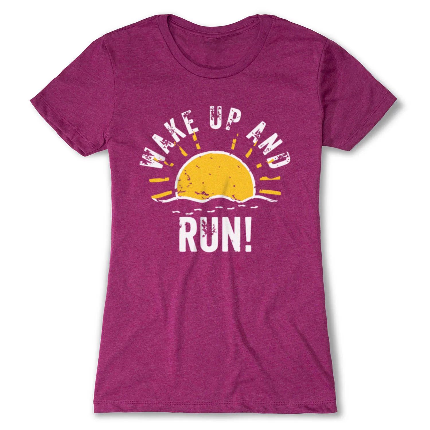 Women's Everyday Runners Tee - Wake Up And Run 9 Women's Everyday Runners Tee - Wake Up And Run - Image 7